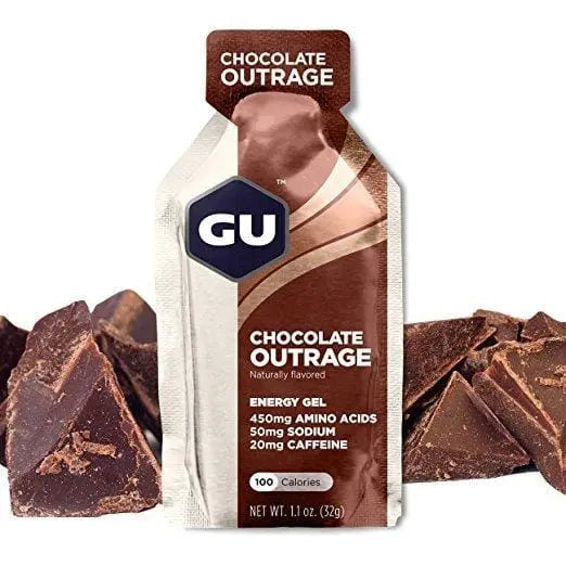 Gu Energy Gel Chocolate Outrage Bike Parts Gu 
