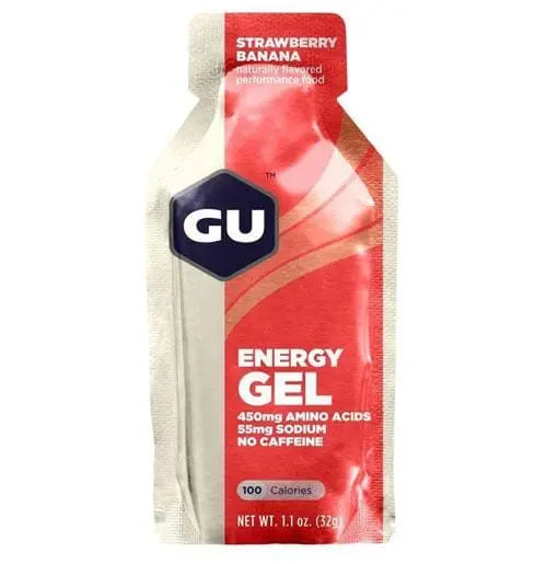 Gu Energy Gel Strawberry/Banana Bike Parts Gu