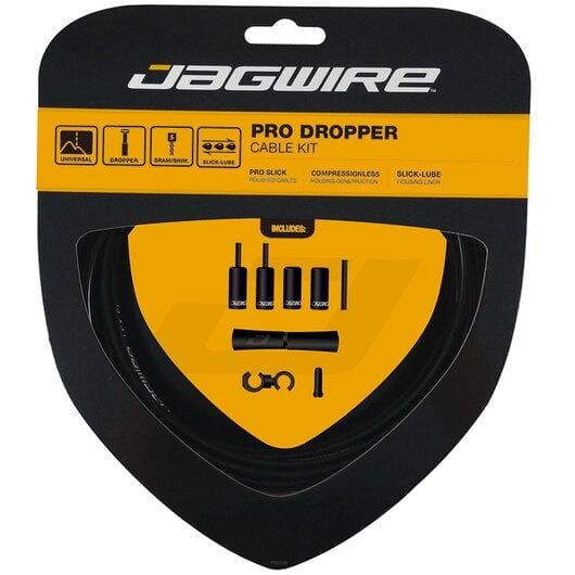 Jagwire Pro Dropper Cable Kit - Black Bike Parts Jagwire