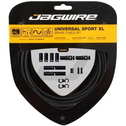 Jagwire Universal Sport XL Brake Cable Kit Bike Parts Jagwire