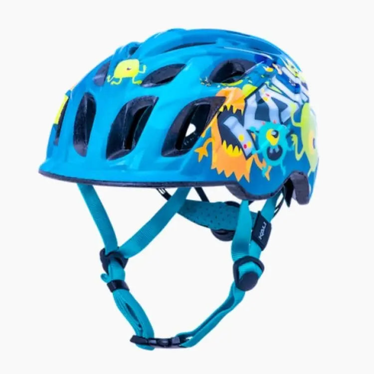 Kali Chakra Child Helmet Monsters Blue XS Bike Parts Kali