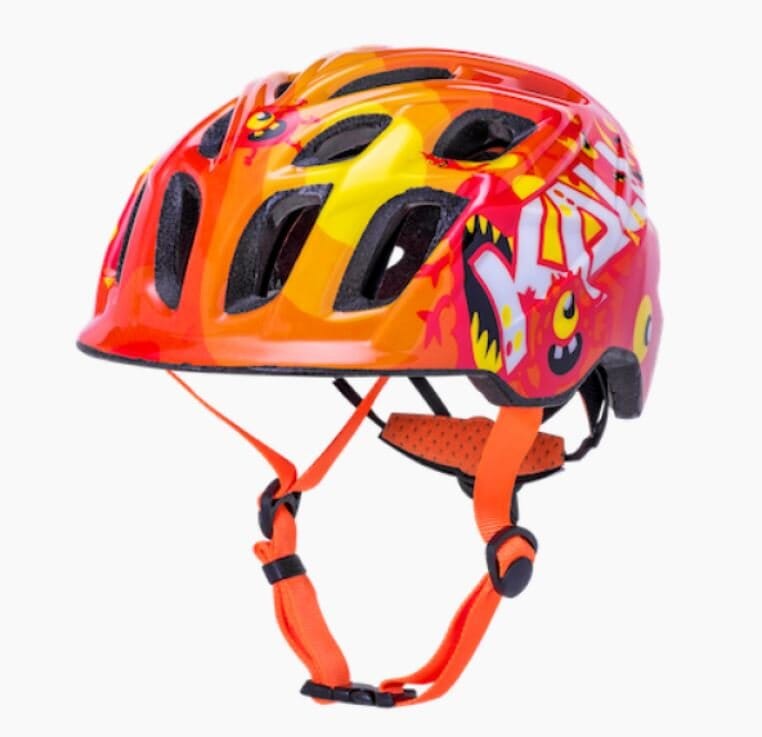 Kali Chakra Child Monsters Helmet Orange Bike Parts Kali