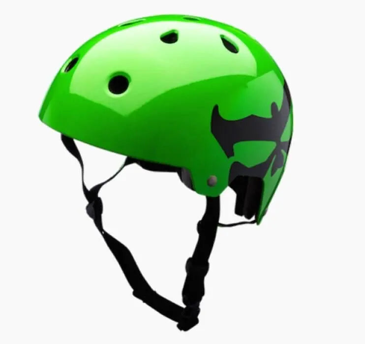 Kali Maha Logo Helmet Green Bike Parts Kali Y/S