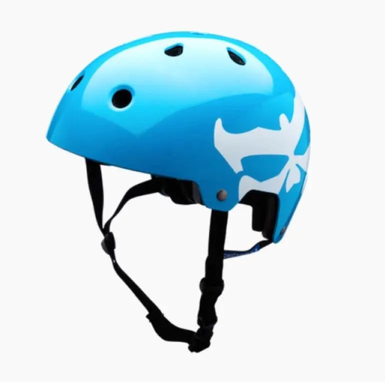Kali Maha Logo Helmet Neon Blue Bike Parts Kali Y/M