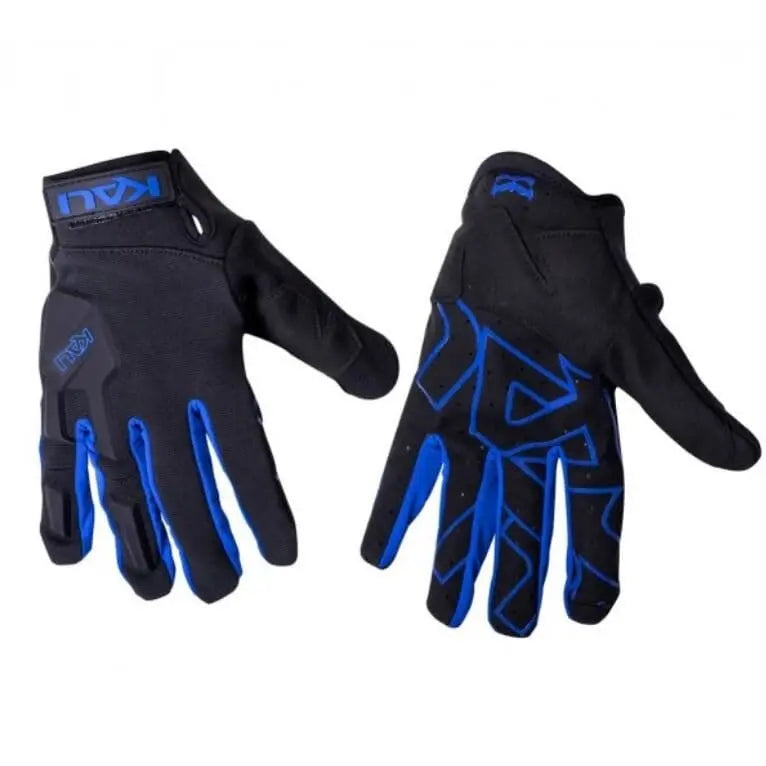 Kali Venture Logo Gloves Blk/Blue Bike Parts Kali XS 