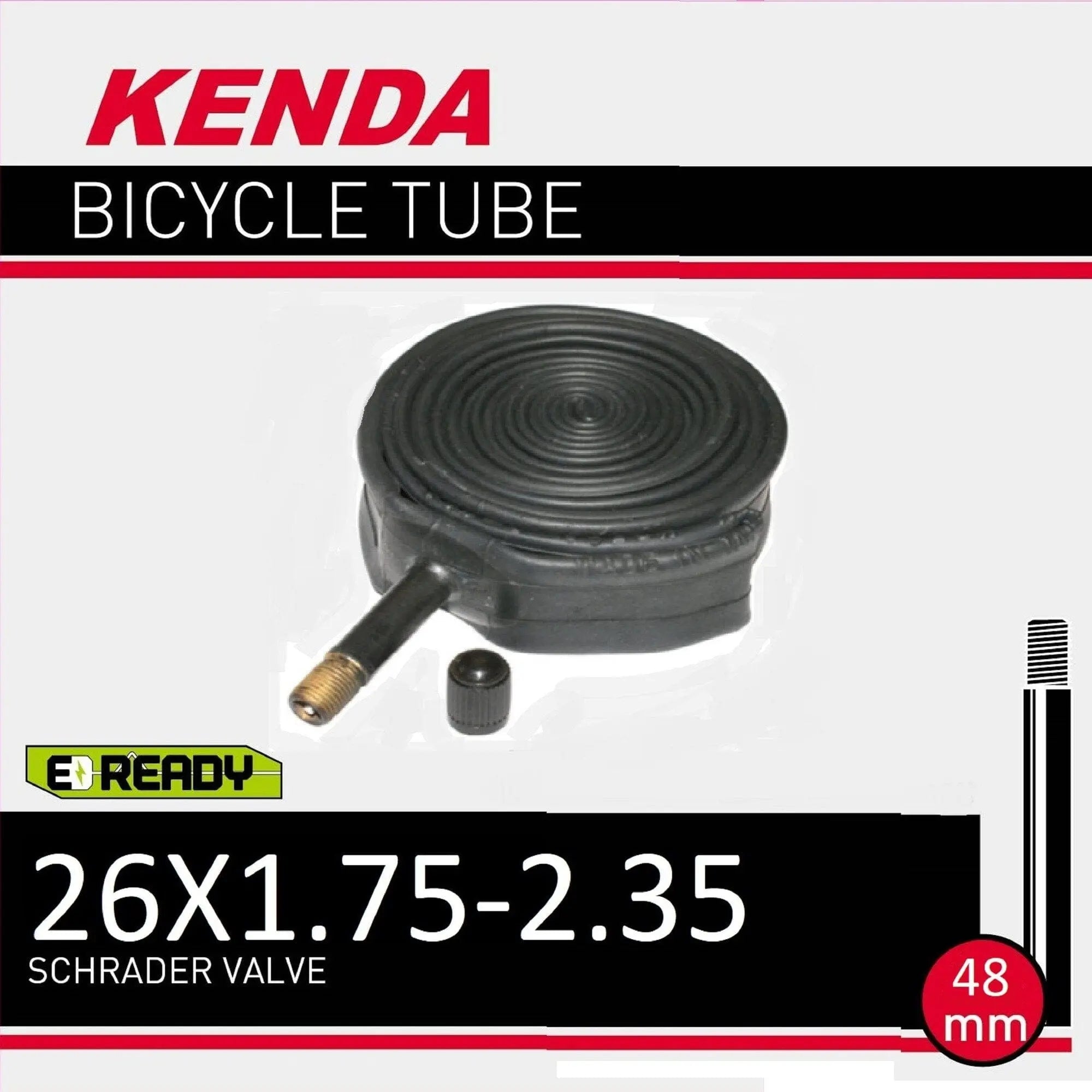 Kenda 26 x 1.75/2.35 Tube SV/AV 48mm Bike Parts Kenda