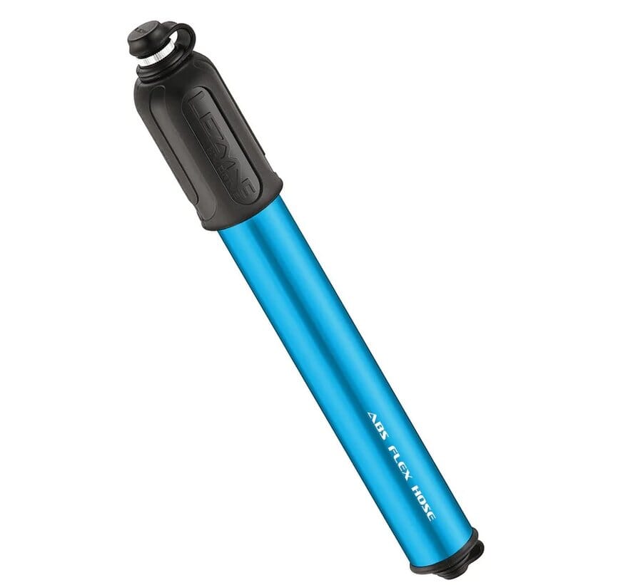 Lezyne HV Drive Mini Pump Blue Bike Parts Lezyne