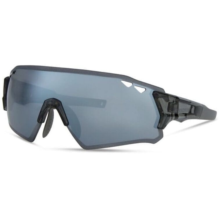 Madison Stealth Glasses Smoke Frame Smoke Mirror Lens Bike Parts madison