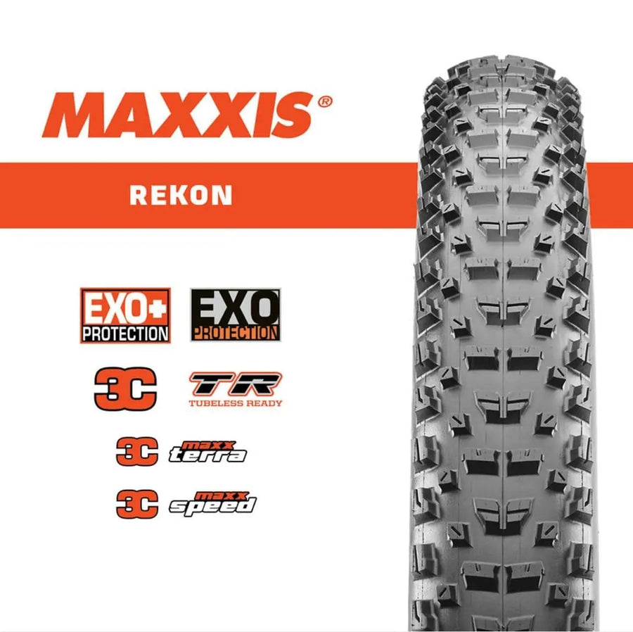 Maxxis 29 x 2.60 Rekon EXO/TR Foldable Bike Parts Maxxis