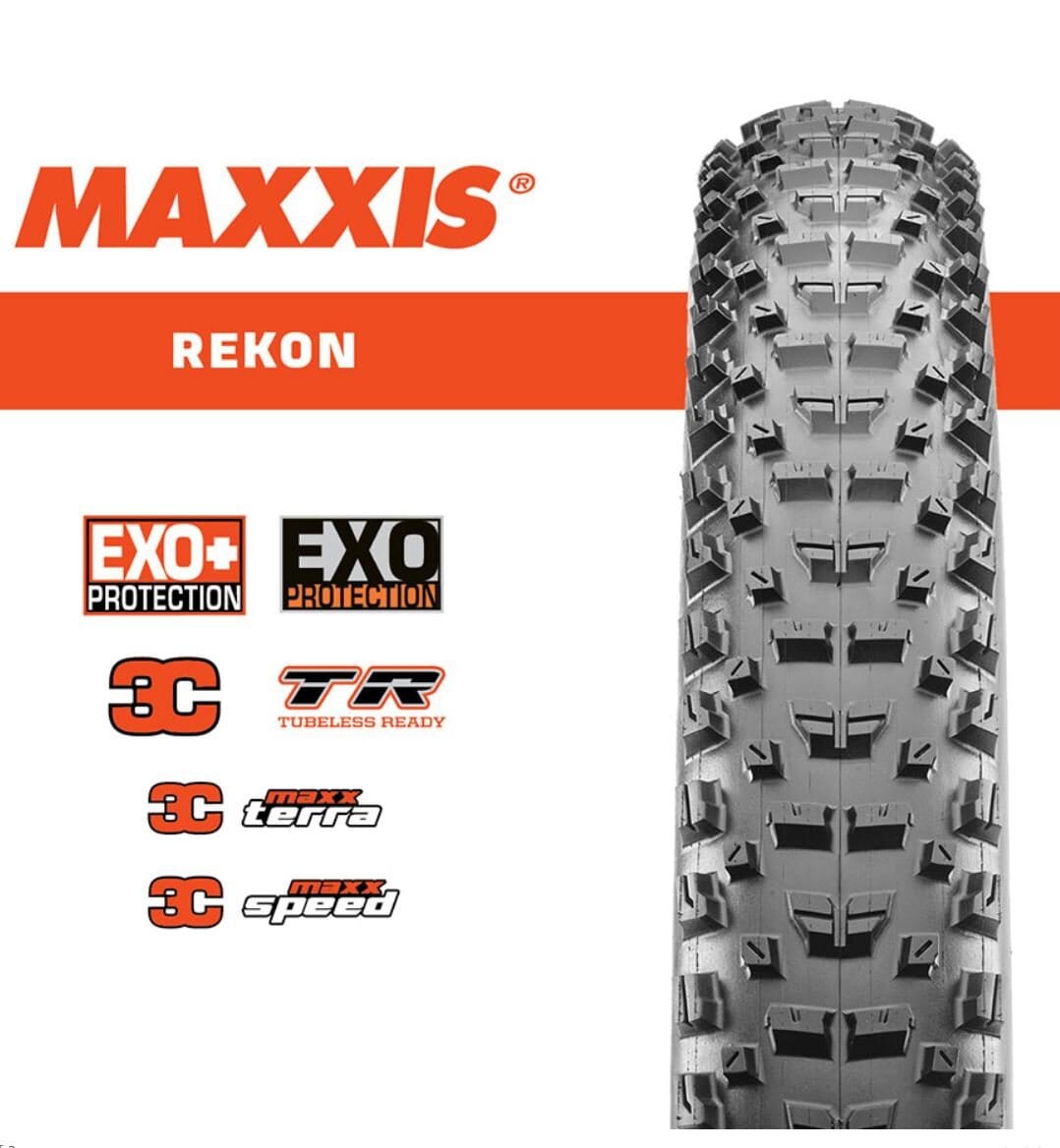 Maxxis Rekon 27.5 x 2.6 3c/EXO/TR Tyre Maxx Terra Fold Bike Parts Maxxis