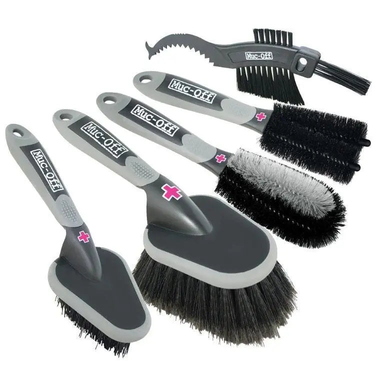 Muc-Off Cleaning Brush Kit 5pk Bike Parts Muc-Off