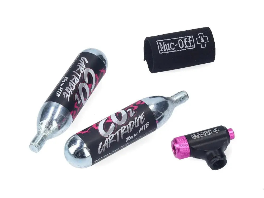 Muc-Off CO2 MTB 25g Inflator Kit Bike Parts Muc-Off