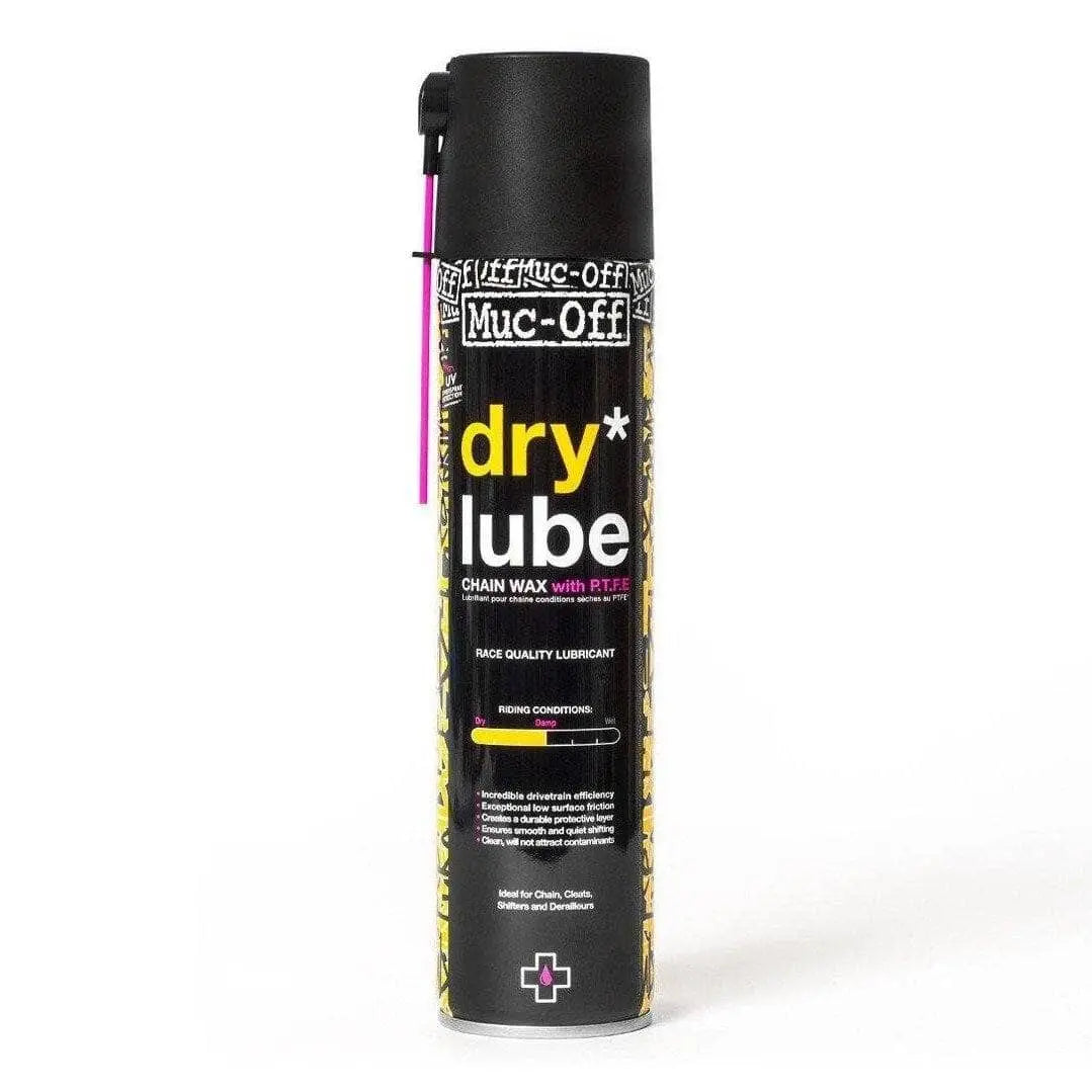 Muc Off Dry Lube 400ml Pfte Chain Aerosol Bike Parts Muc-Off