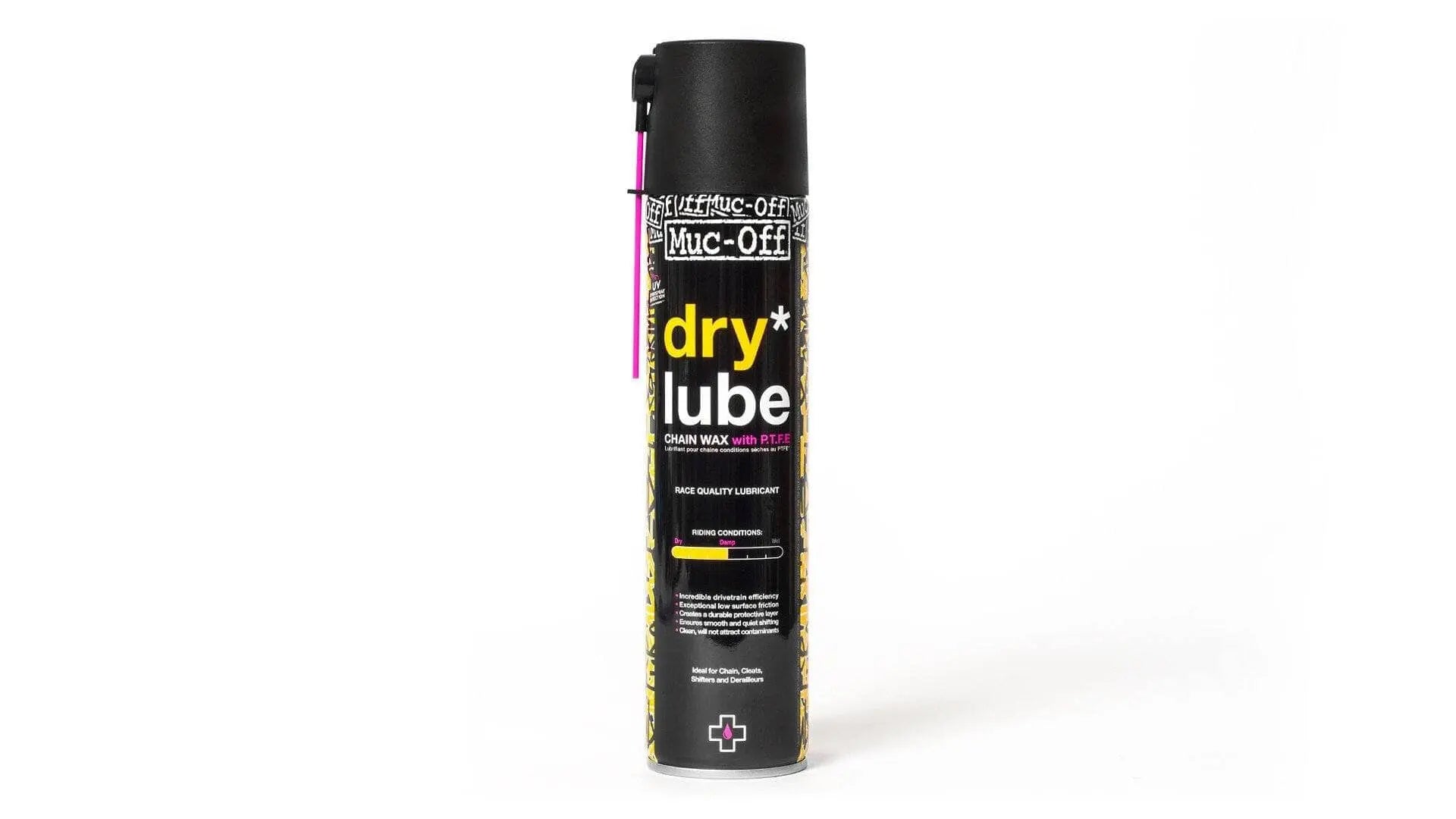 Muc Off Dry Lube 400ml Pfte Chain Aerosol Bike Parts Muc-Off