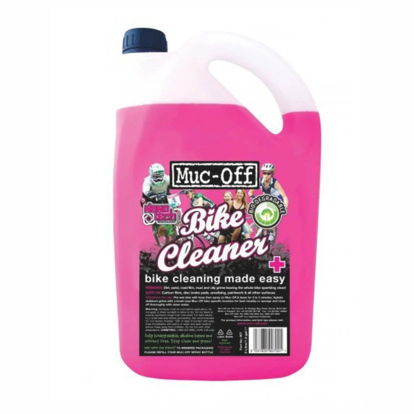 Muc-Off Nano Wash Cleaner Pink 5L Bike Parts Muc-Off