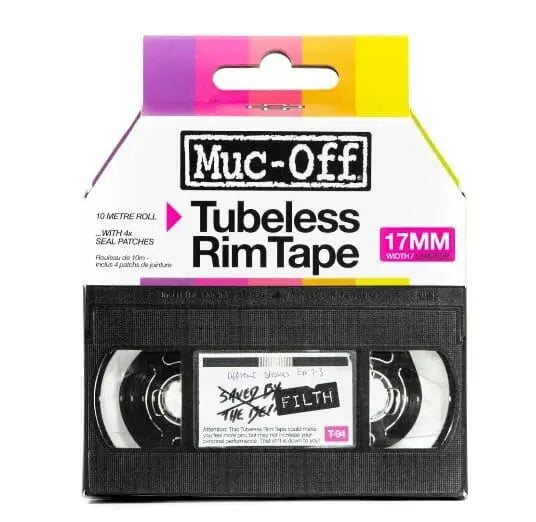Muc-Off Tubeless Rim Tape 10m Roll - 17mm Bike Parts Muc-Off