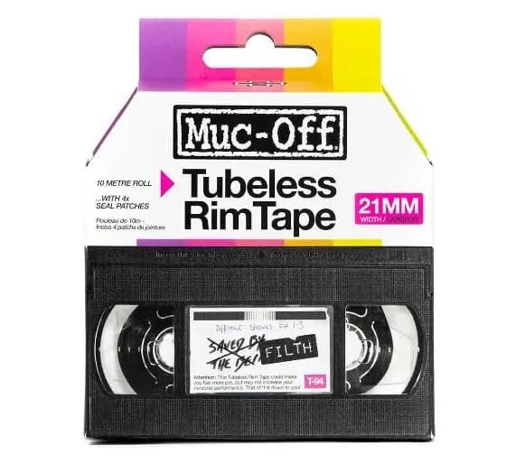 Muc-Off Tubeless Rim Tape 10m Roll - 21mm Bike Parts Muc-Off