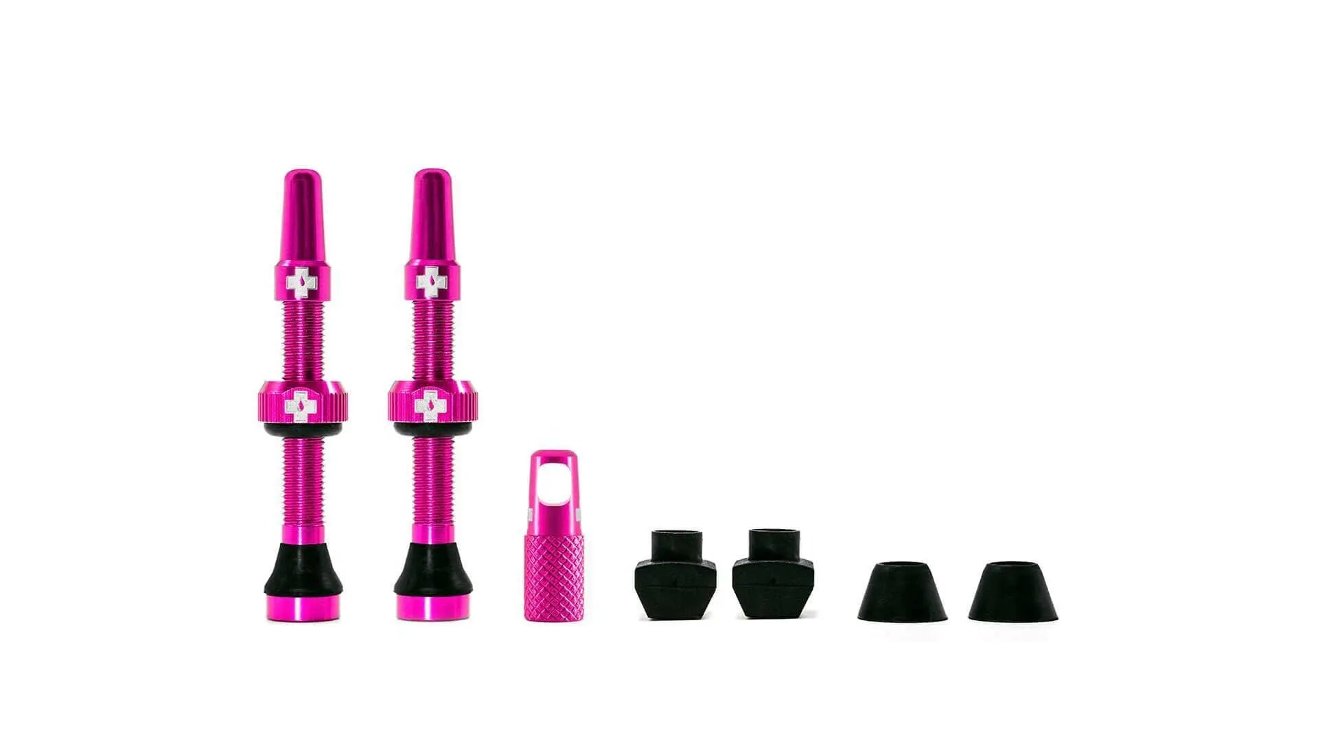 Muc-Off Tubeless Valve Kit 44mm colours Bike Parts Muc-Off Pink 