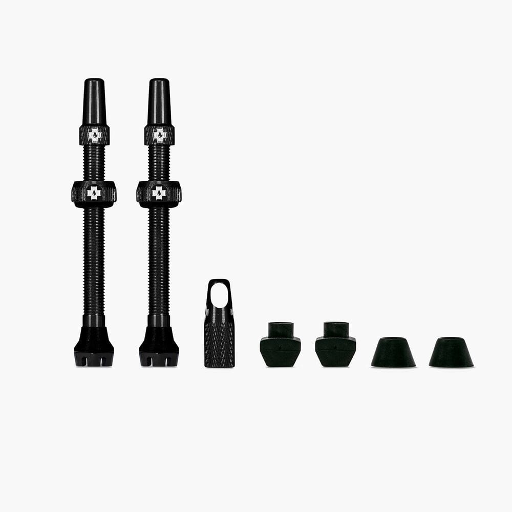 Muc-Off Tubeless Valve Kit v2 44mm Bike Parts Muc-Off Black 
