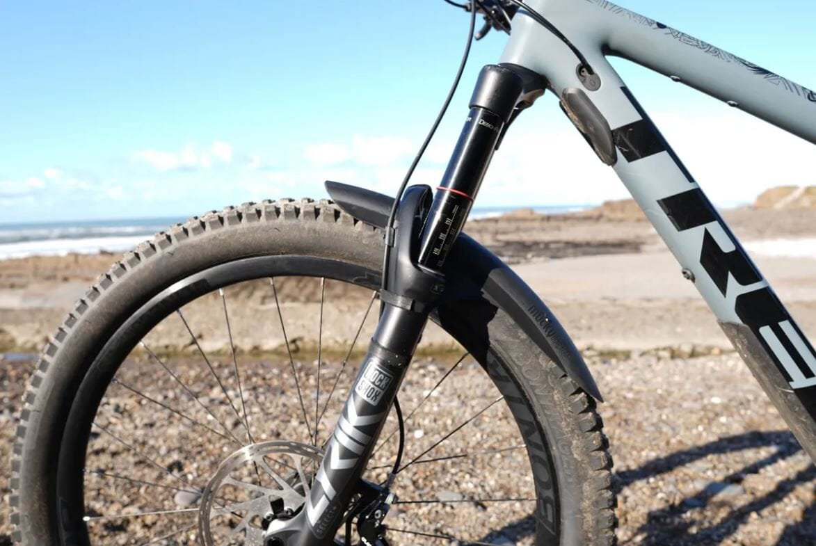 Mucky Nutz Fork Skinz Clear Gloss Finish Bike Parts Mucky Nutz 