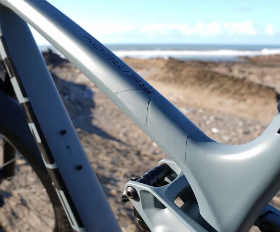 Mucky Nutz frame Skinz Clear Matt Finish Bike Parts Mucky Nutz