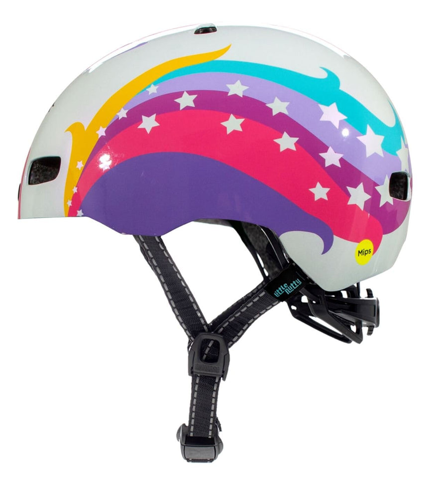 Nutcase Little Nutty Dilly Dally Mips Helmet Youth Pink Purple Bike Parts Nutcase