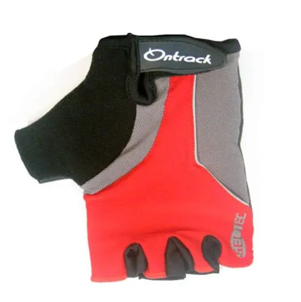 Ontrack Kids Fingerless Gloves Red Bike Parts Ontrack 6