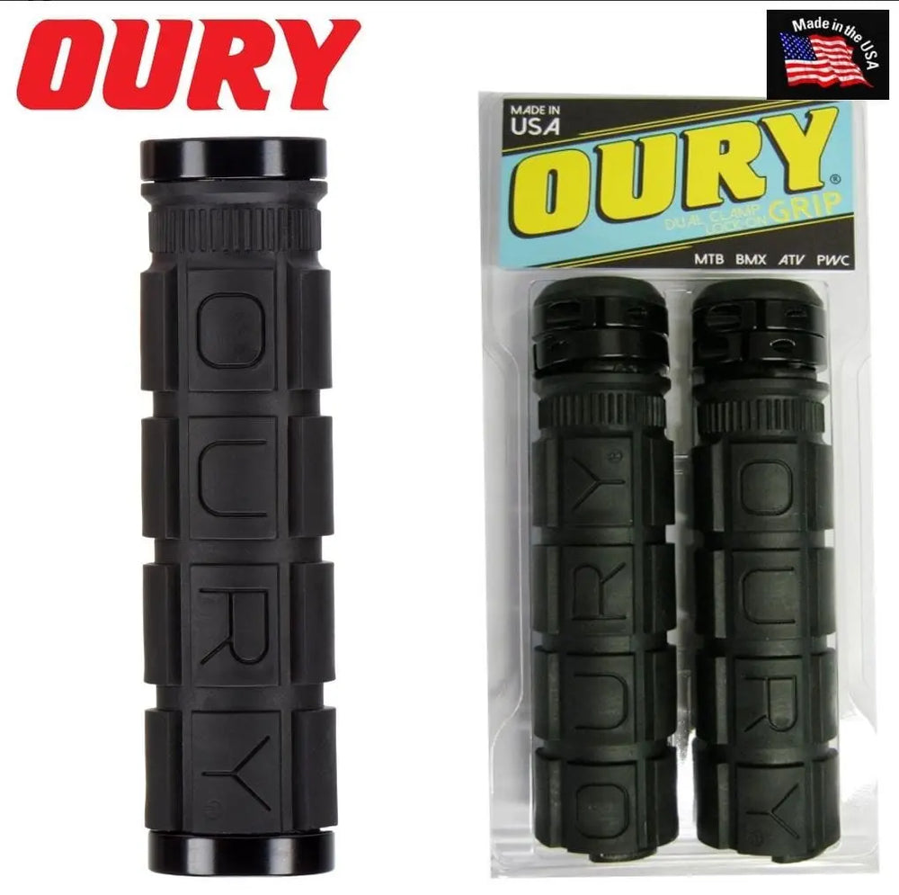 Oury Dual Clamp Handle Bar Grips Bike Parts Oury