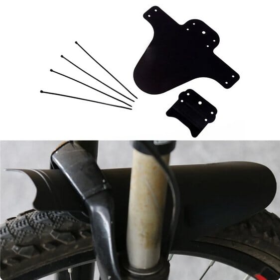 Plain Black MTB Unprinted mudguards Bike Parts aliex