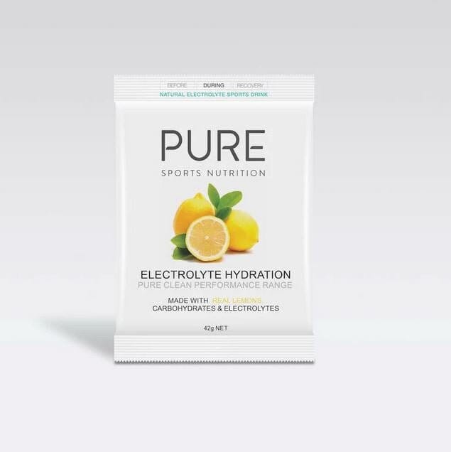 Pure Electrolyte Hydration Sachet 42g Lemon Bike Parts Pure