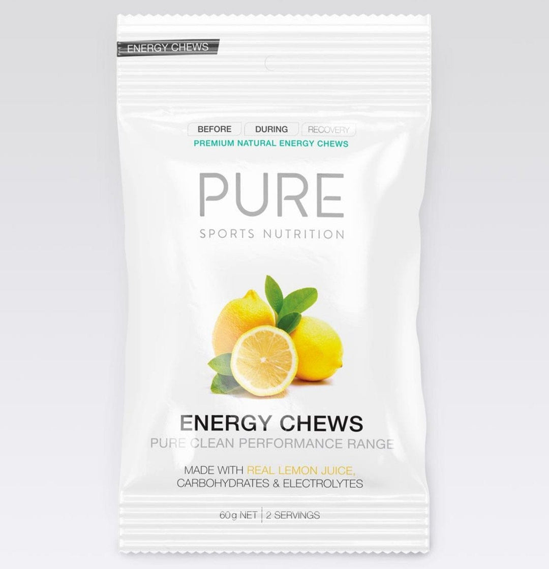 Pure Energy Chews 60g Lemon Bike Parts Pure