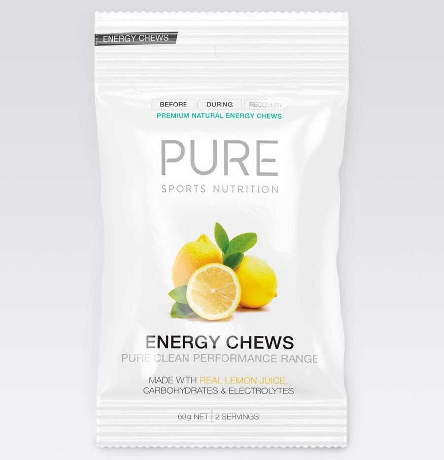 Pure Energy Chews 60g Lemon Bike Parts Pure