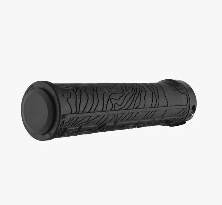 Raceface Half Nelson Grips Single Lock on Black Bike Parts Raceface