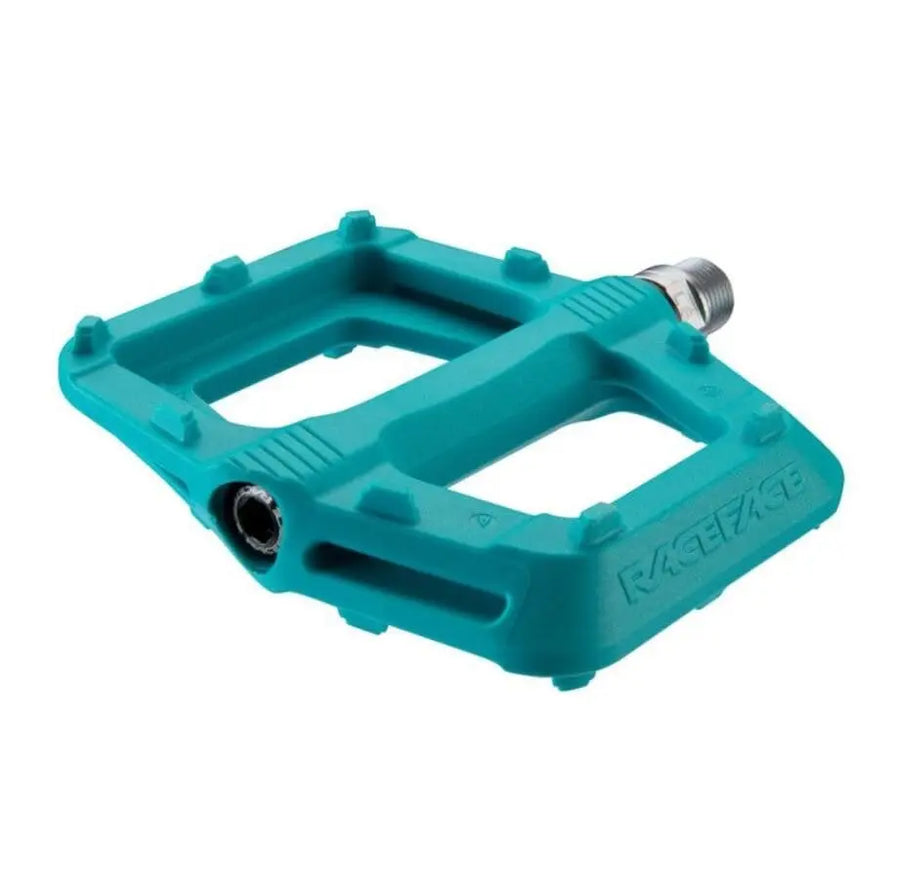 Raceface Ride composite Pedals Turquoise Bike Parts Race Face