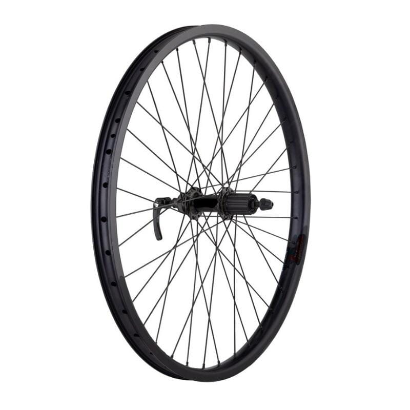 Rear Wheel 26" 6-Bolt Disc Q/R 8/9 Speed Cassette Wheel - Black Bike Parts Not specified 