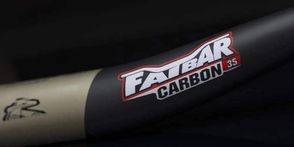 Renthal Fatbar Carbon 35 Handlebars Black Bike Parts Renthal 10mm rise 