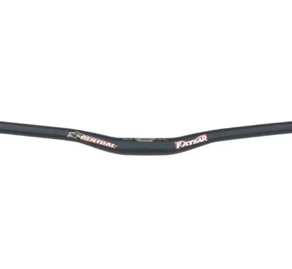 Renthal Fatbar V2 Alloy Black Bike Parts Renthal 20mm rise