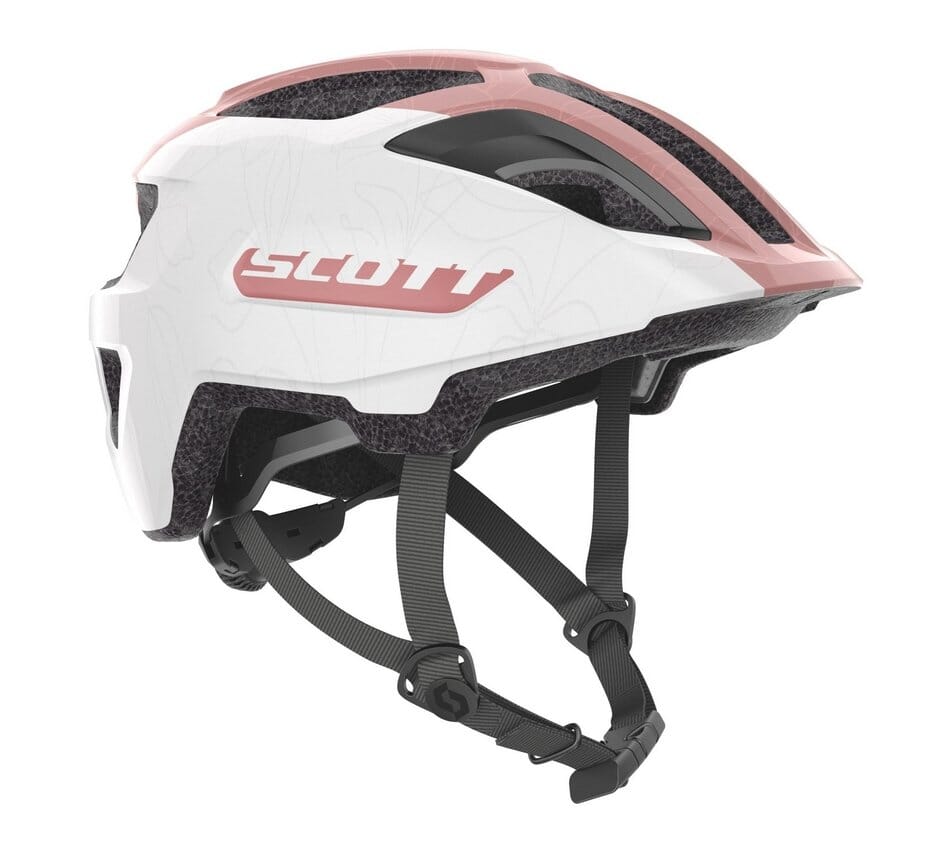 Scott Spunto Junior Helmet Pearl Wite/Light Pink Bike Parts Scott 