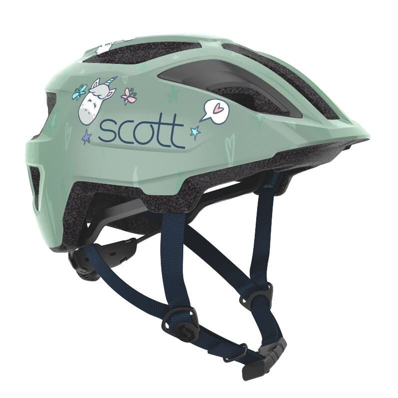 Scott Spunto Kids Helmet Soft Green Bike Parts Scott