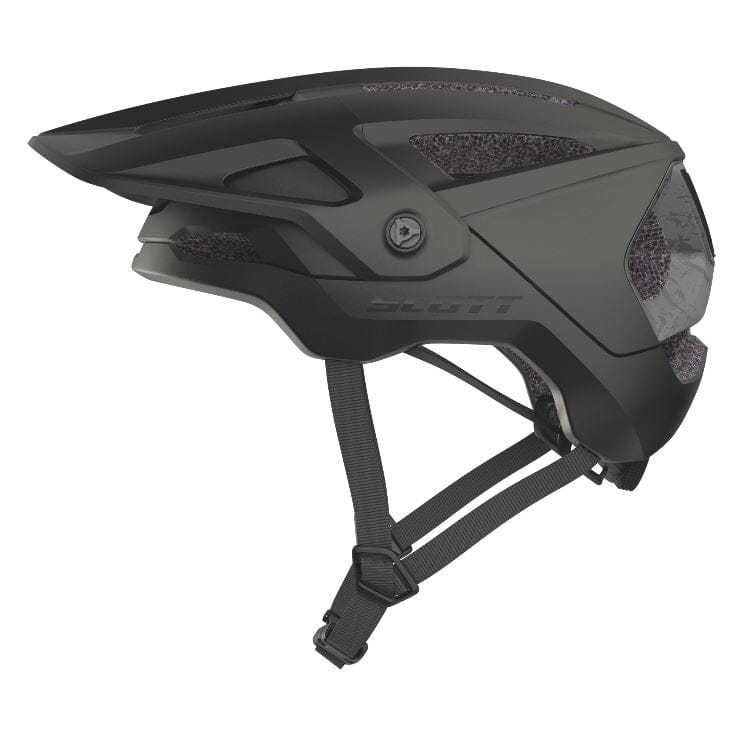 Scott Stego Plus Helmet / Granite Black Bike Parts Scott 