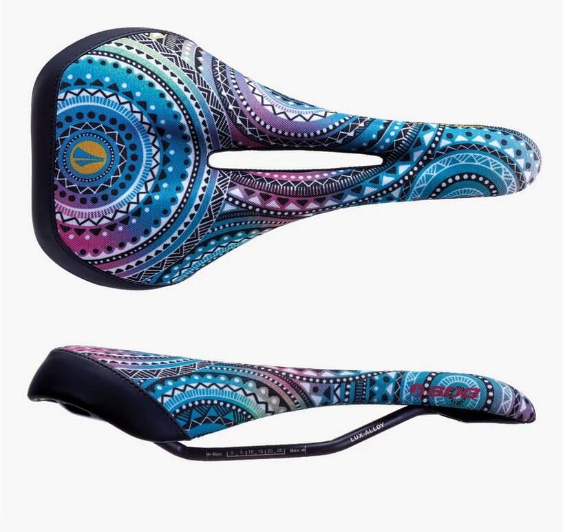 SDG Allure V2 Lux Alloy Saddle Cornish Surf Print Bike Parts SDG