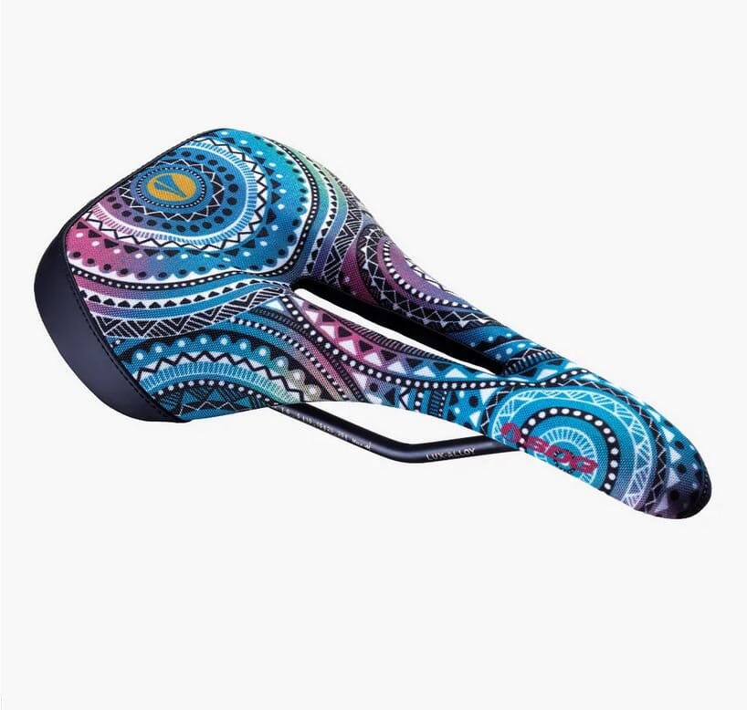 SDG Allure V2 Lux Alloy Saddle Cornish Surf Print Bike Parts SDG