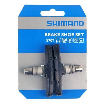 Shimano BR-M530 S70T V-Brake Shoe Set Bike Parts Shimano