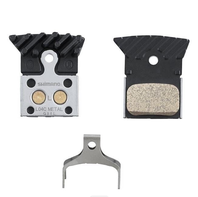 Shimano Brake Pads BP-L04C-MF 2 Piston with Fin Bike Parts Shimano