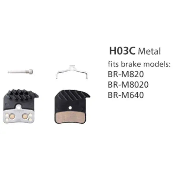 Shimano H03C Metallic Disc Brake Pads Bike Parts Shimano