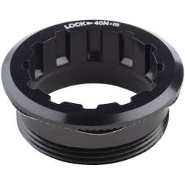 Shimano Microspline / Hyperglide+ 12-Speed Cassette Lockring w/ Spacer Bike Parts Shimano