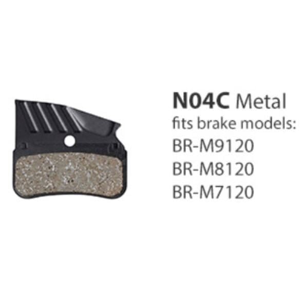 Shimano N04C Metallic Disc Brake Pads Bike Parts Shimano