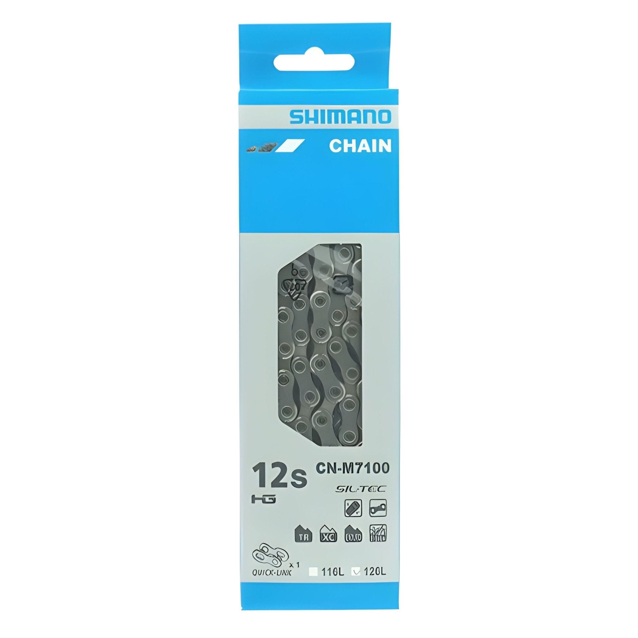 Shimano SLX CN-M7100 12 Speed Chain w/ Quick Link Bike Parts Shimano 