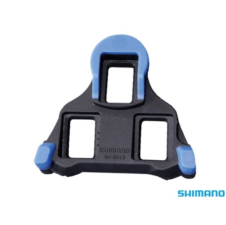 Shimano SM-SH12 SPD-SL Cleat Set Front Centre Pivot Blue Bike Parts Shimano