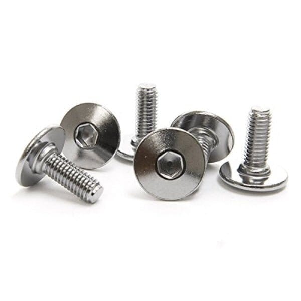 Shimano SPD-SL Cleat Fixing Bolts M5x10mm 6 Pack Bike Parts Shimano